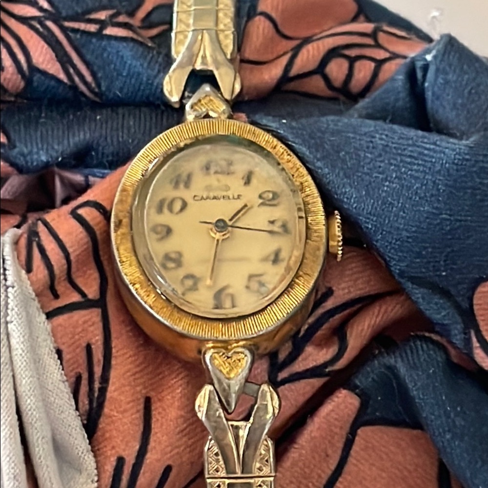 Vintage Caravelle Gold tone Women's Watch